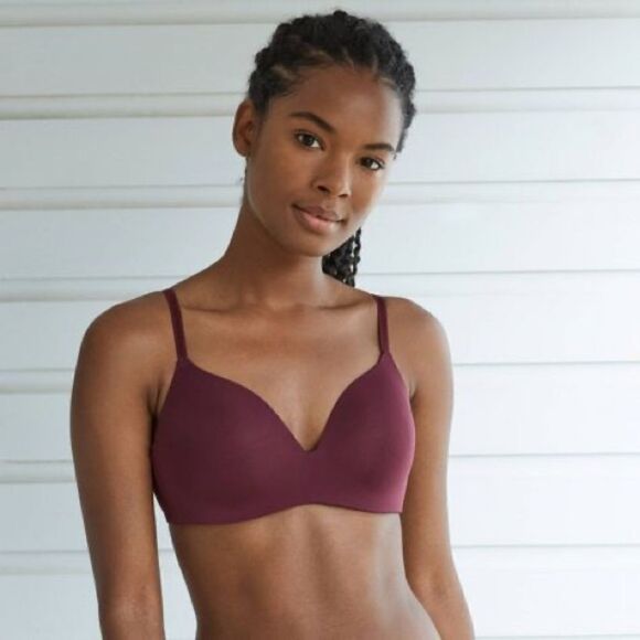 Auden Women's Bliss Lightly Lined Wirefree Bra 34A - Picture 1 of 9